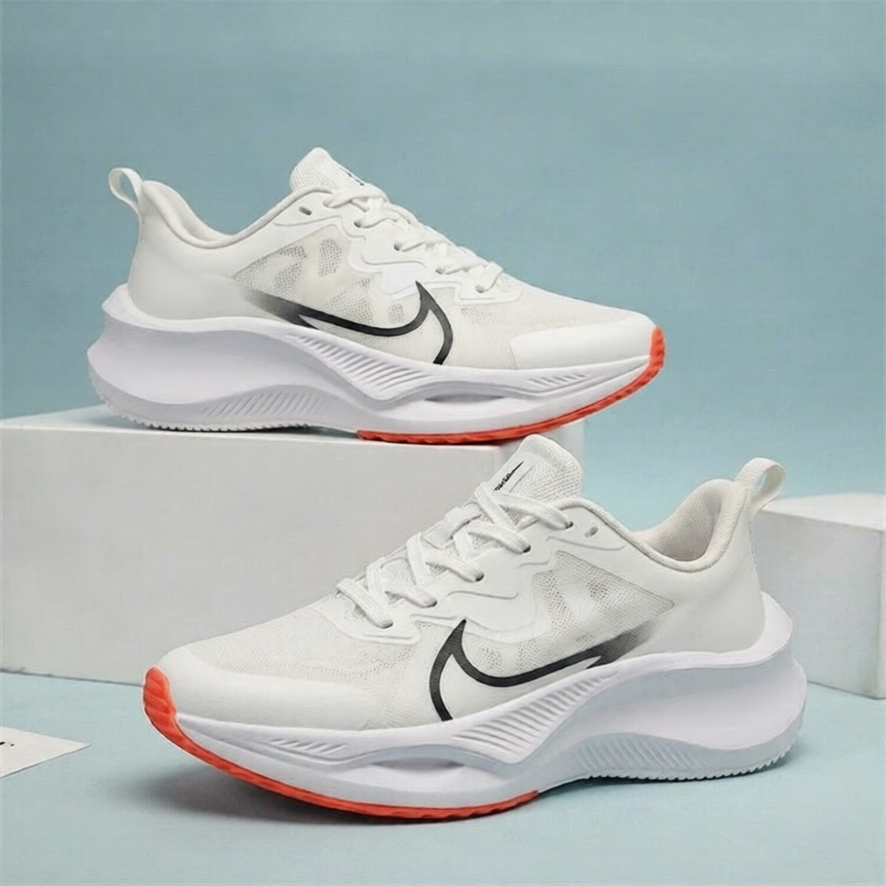 Stylish casual sport shoe for Men |Sporty and Casual Look | Classic White | W-9338