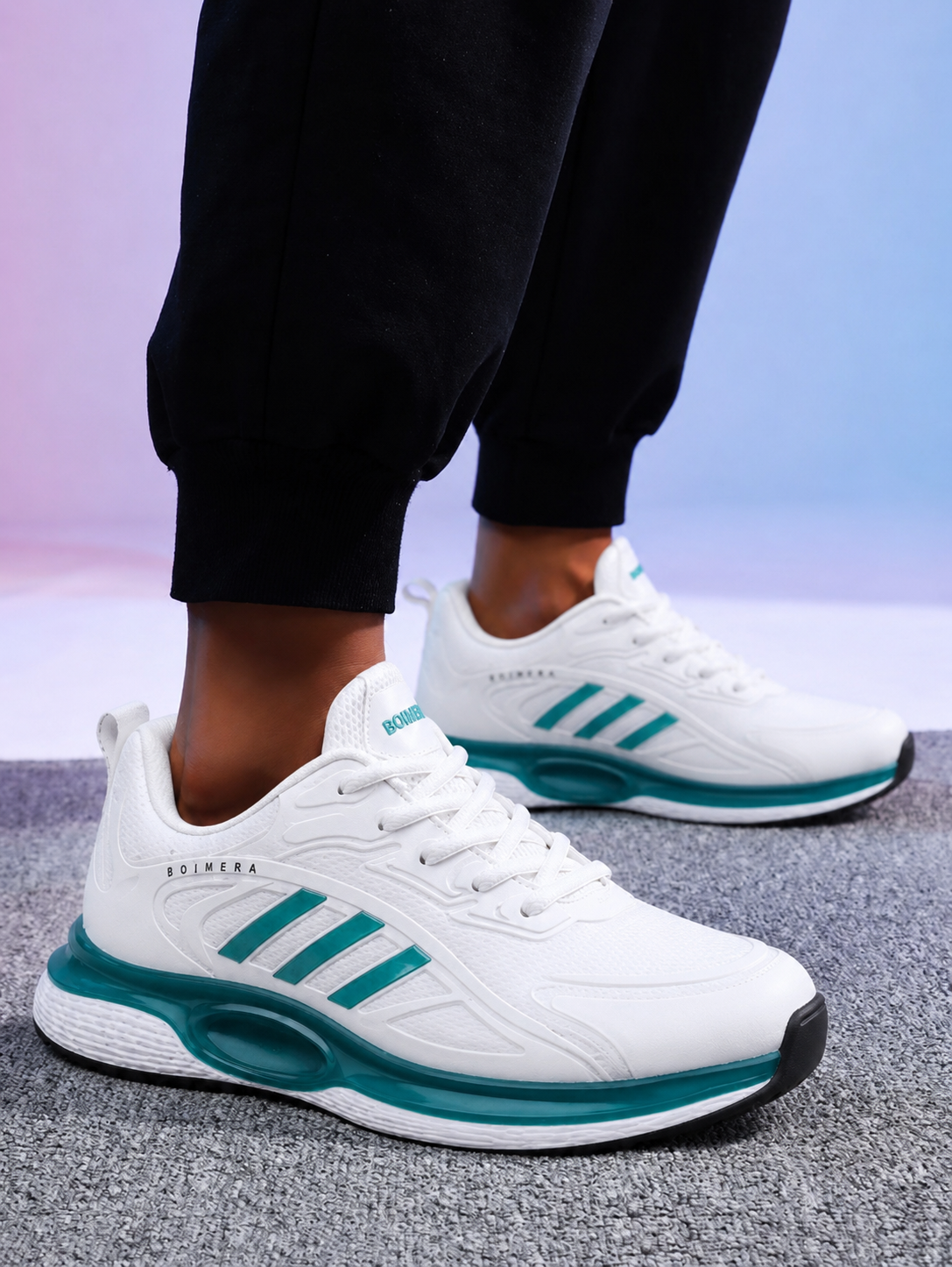 Men's Stylish Casual Sports Walking Sneakers Shoes | W-9338