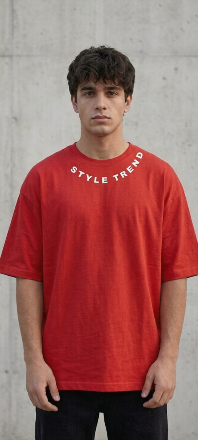 PREDATOR RED RELAXED FIT T-SHIRT FOR MEN