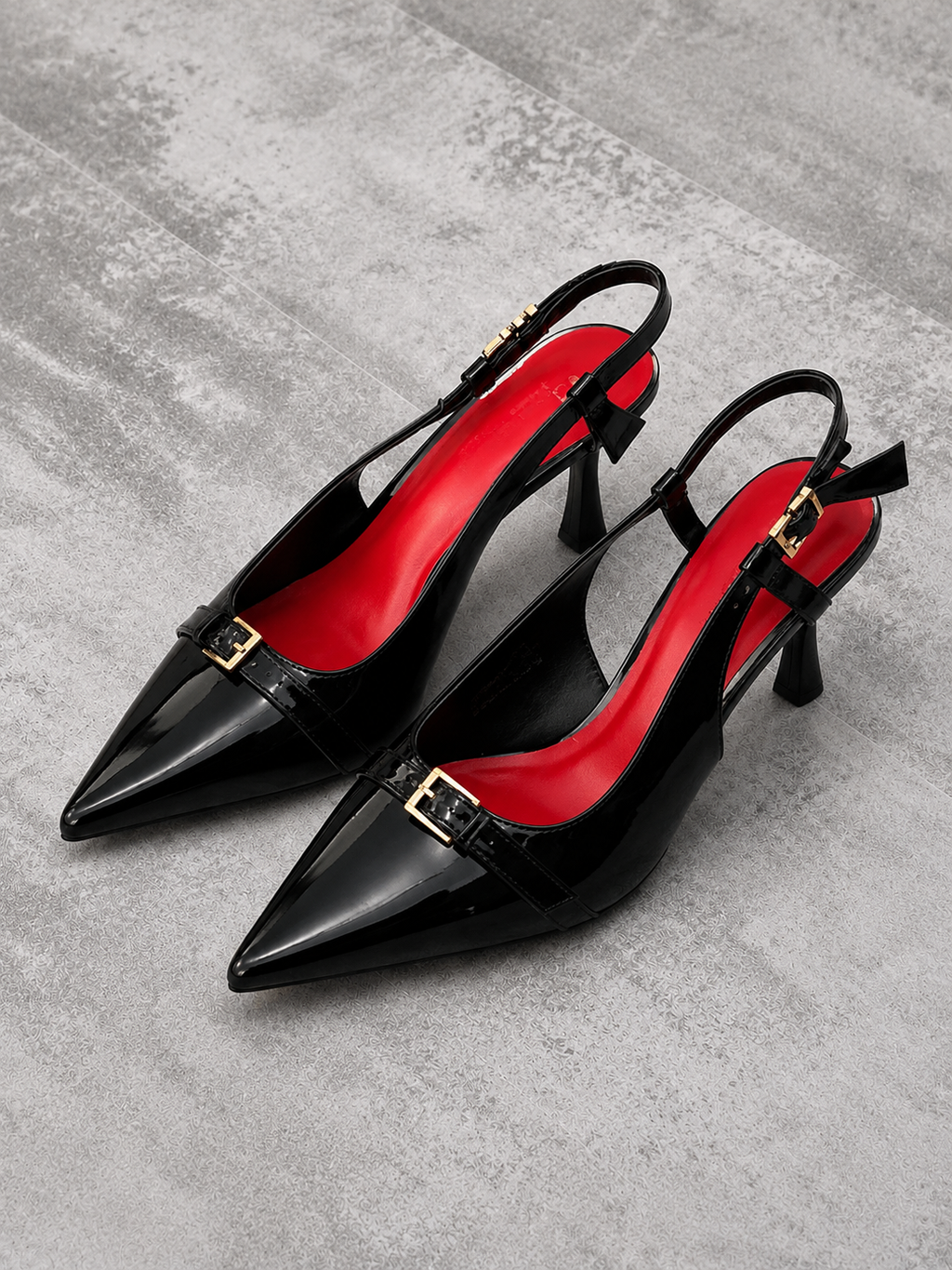 Black Pump Heels for Men