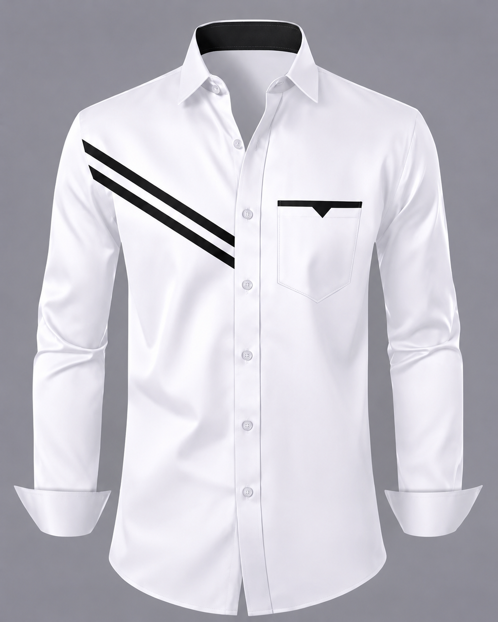New Latest white shirt for men