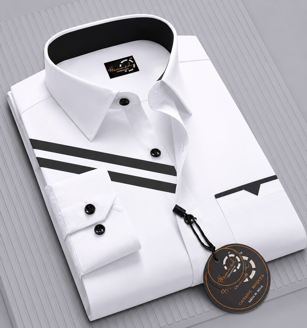 New Latest white shirt for men