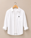 White classic looking shirt for men