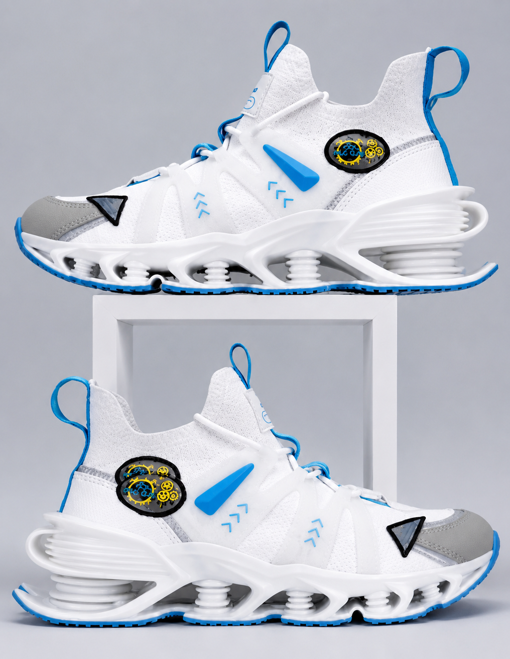 Spring Alpha 1 White Sneakers Shoes