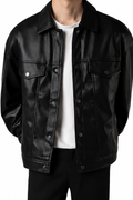 Classic Looking Leather Jacket for Men