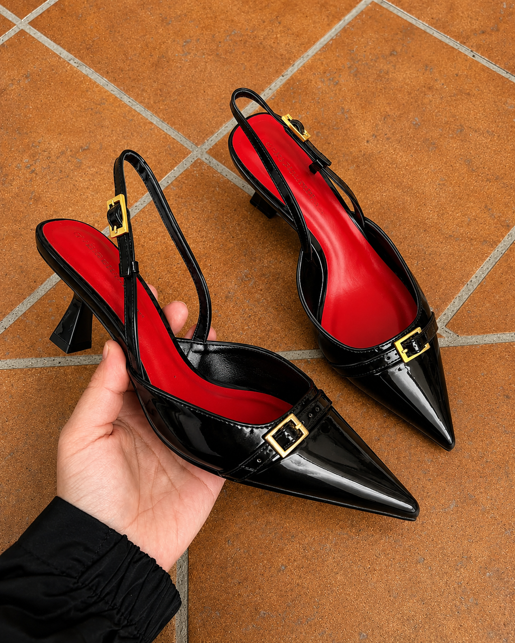Black Pump Heels for Men