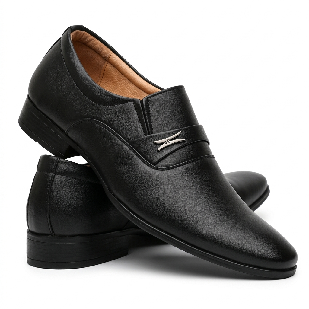 BLACK FORMAL SHOES FOR MEN