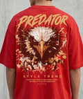 PREDATOR RED RELAXED FIT T-SHIRT FOR MEN